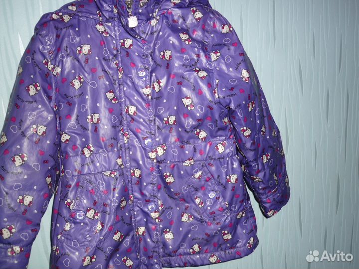 Куртка hello kitty