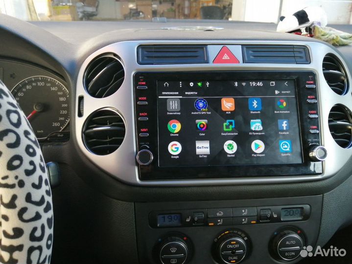 Android 8 дюймов для Vоlkswаgen Tiguan NF 2006 -17