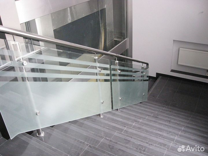 Стеклянное ограждение