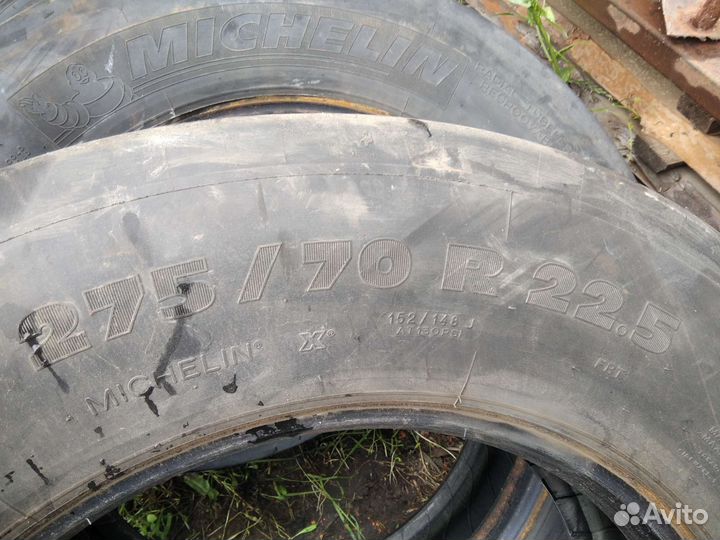 Шины 275 70 22 5 бу