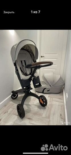 Коляска stokke 2в 1 xplory v6