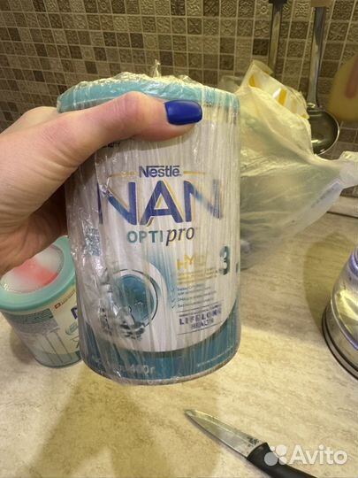 Детская смесь NAN Opti pro 3