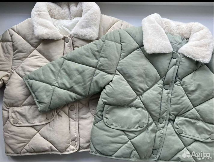 Стеганная куртка демисезон 92