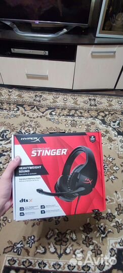 Гарнитура для пк hyper cloud stinger