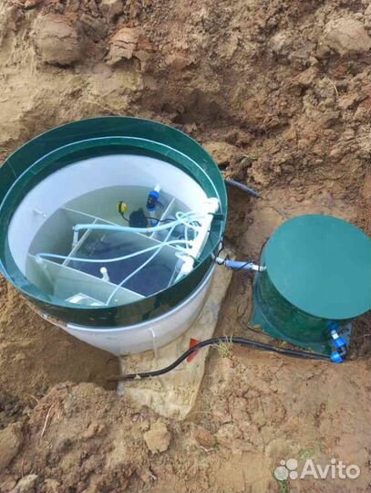 Установка автономной канализации, септики под ключ