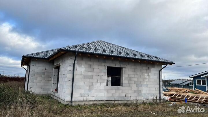 Укладка газобетона
