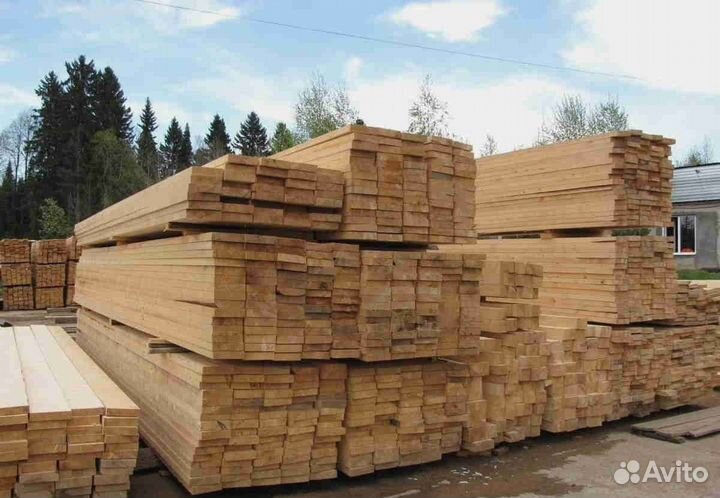 Пиломатериал Брус