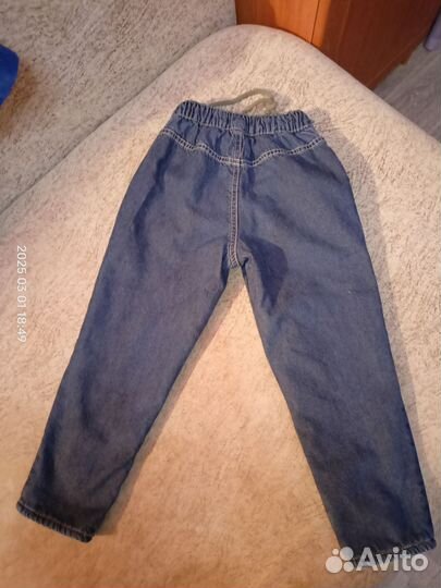 Штаны для мальчика утеплённые