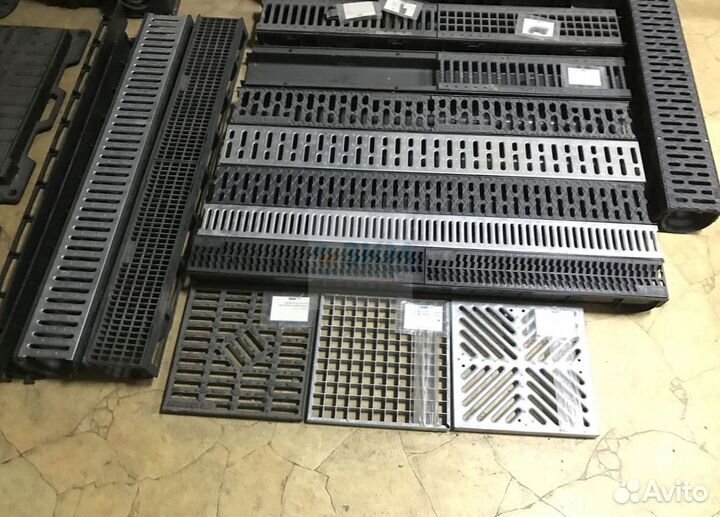 Пластиковые водоотводные лотки