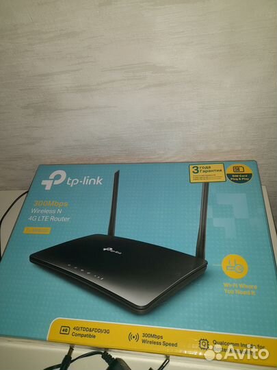 4G Роутер TP-Link wi-fi TL-MR6400