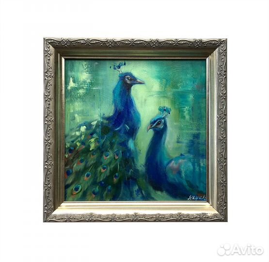 Картины маслом с птицами