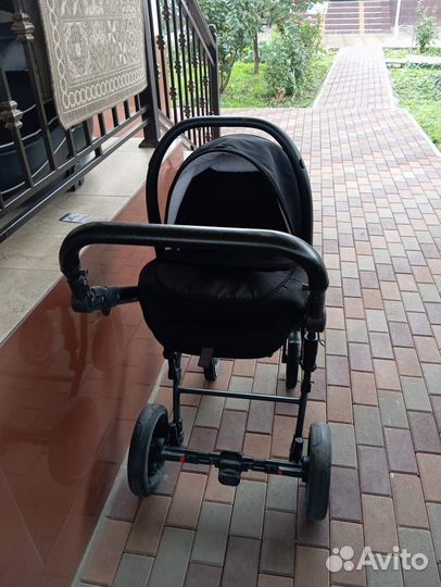 Коляска anex sport 3 в 1 черная