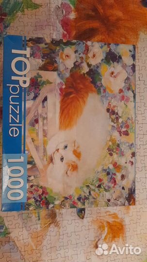 Пазлы 1000 деталей разные