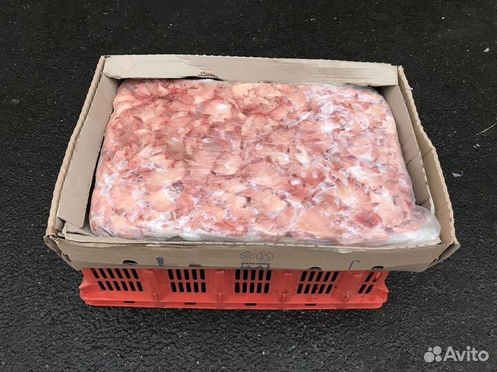 Гребешки куриные заморозка / монолит 10кг /крупные