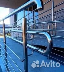 Перила из нержавеющей стали