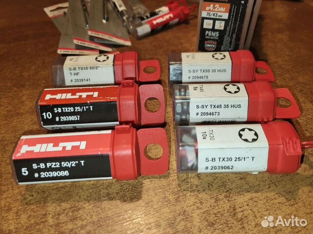 Биты Hilti купить в Зарайске | Товары для дома и дачи | Авито