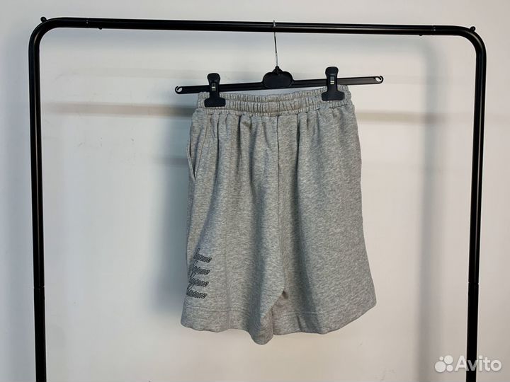 Шорты женские Трикотажные серые