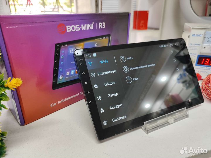 Магнитола BOS-mini R3 2/32 2din 10