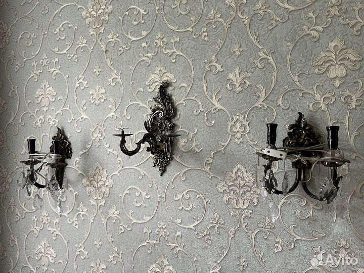 Светильники бронза СССР настенные