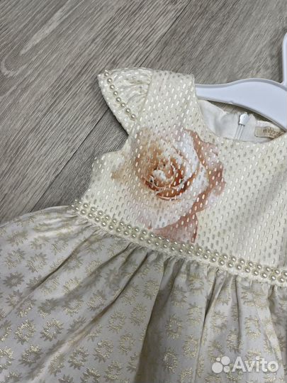Платье праздничное на девочку 80