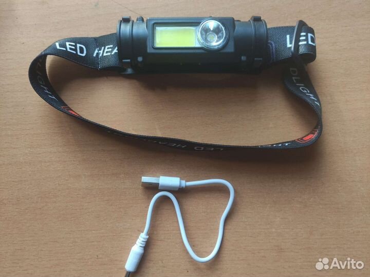 Налобный фонарь аккумуляторный