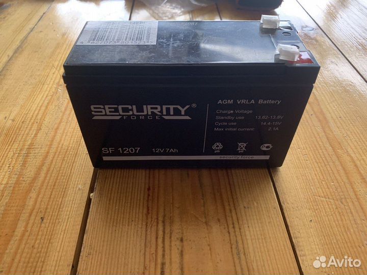 Аккумуляторная батарея для ибп security force SF 1