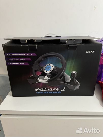 Руль проводной wheelman 2