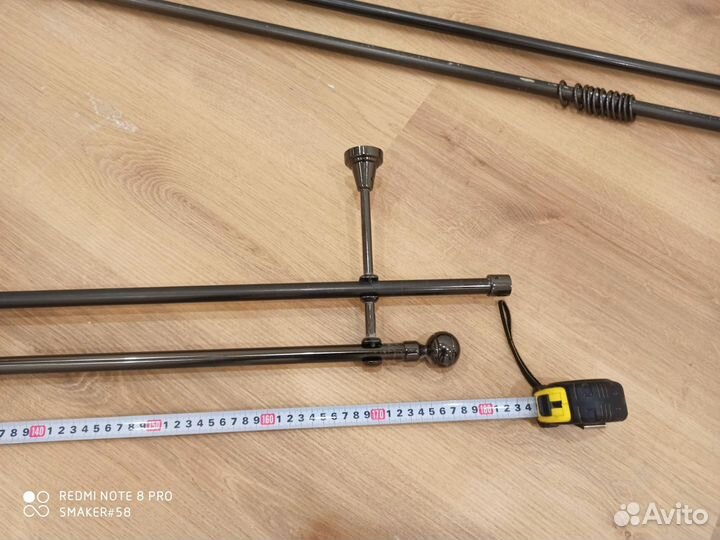 Карнизы для штор двухрядный настенный