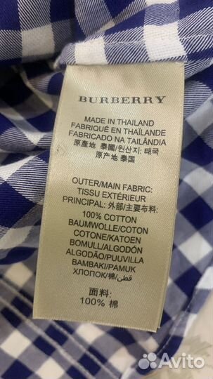 Рубашка burberry brit женская