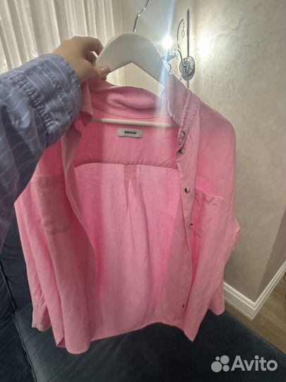 Льняной костюм 2mood (шорты и рубашка )