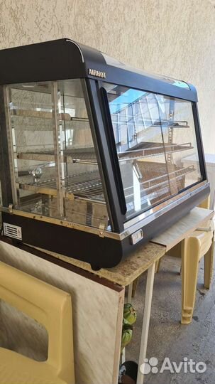 Тепловая витртна airhot hw-60-2 для выпечки шкаф