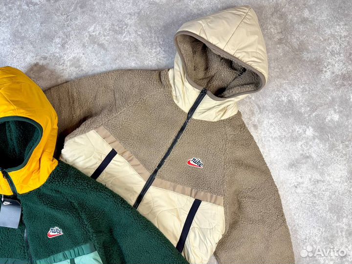 Куртка Барашка Nike Sportswear Размеры 46-52