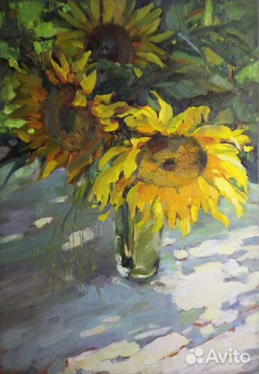 Картина Подсолнухи