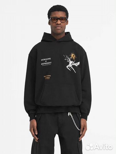 Оверсайз худи Represent