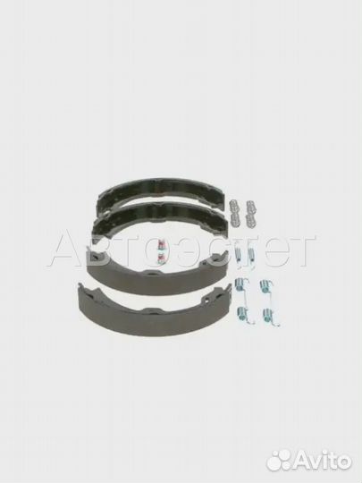 Тормозные колодки барабанные задний мост 0 986 487 725