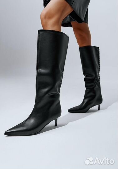 Сапоги женские натуральная кожа 36