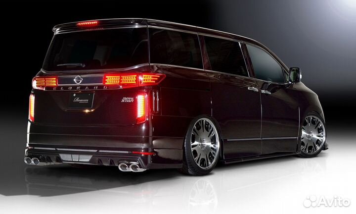 Аэрообвес Nissan Elgrand e52 от Rowen