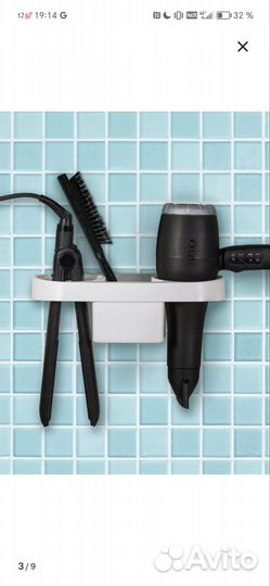 Полка для фена и утюжка