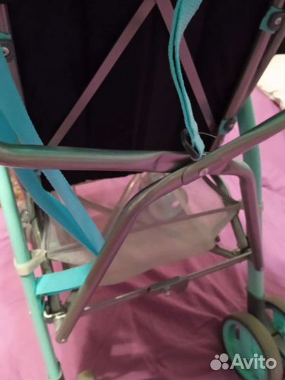 Коляска-трость Babyton Zoo light blue