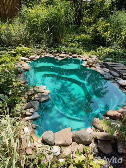 Декоративный пруд 900литров пруд садовый