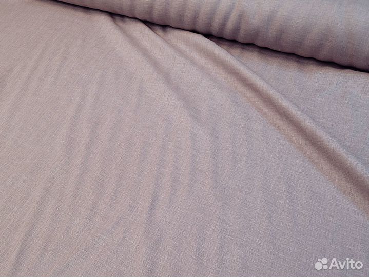 Костюмная ткань лён 