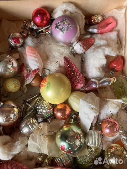 Елочные игрушки СССР