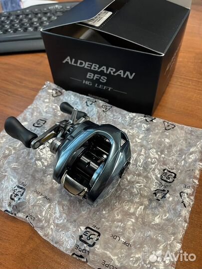 Катушка shimano aldebaran bfs hg left