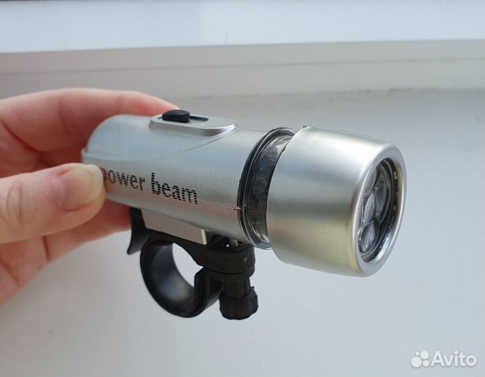 Фонарик на руль велосипеда, самоката