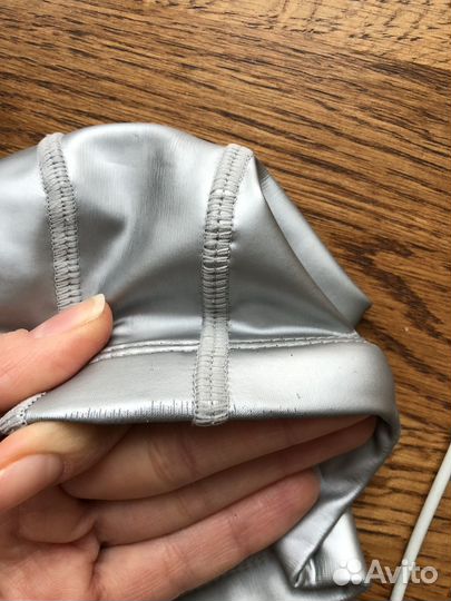 Шапочка для плавания детская Joss 42 серебряная