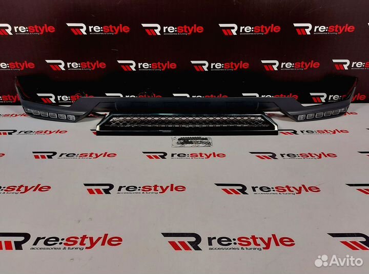 Губа передняя Mercedes-Benz G-Class AMG leepgu