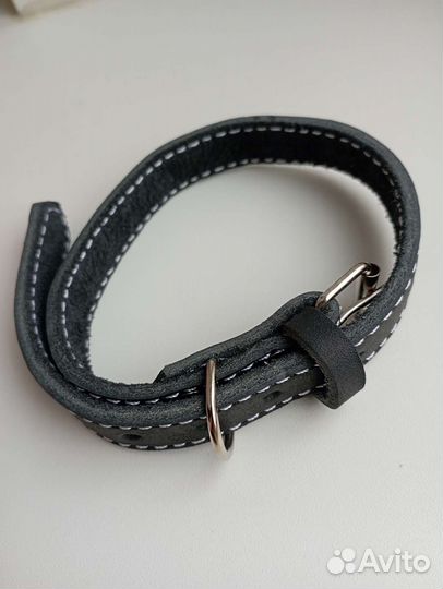 Ошейник из натуральной кожи
