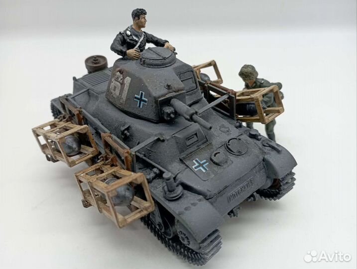 Модель французского R 35 в масштабе 1:35