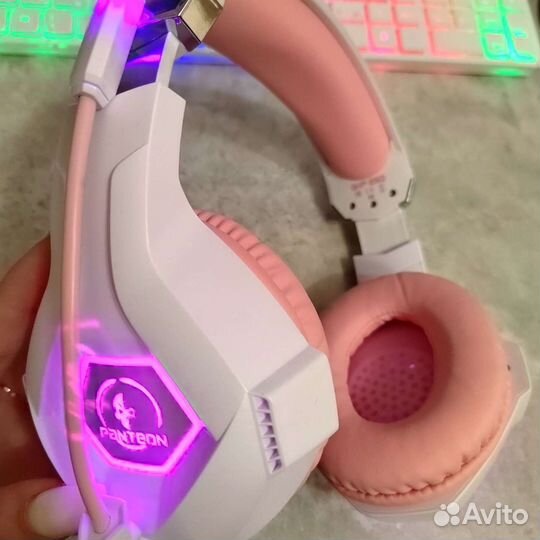 Наушники PanteoN, оригинальные, игровые