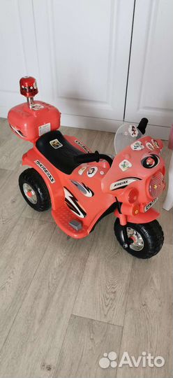 Детский мотоцикл на аккумуляторе бу